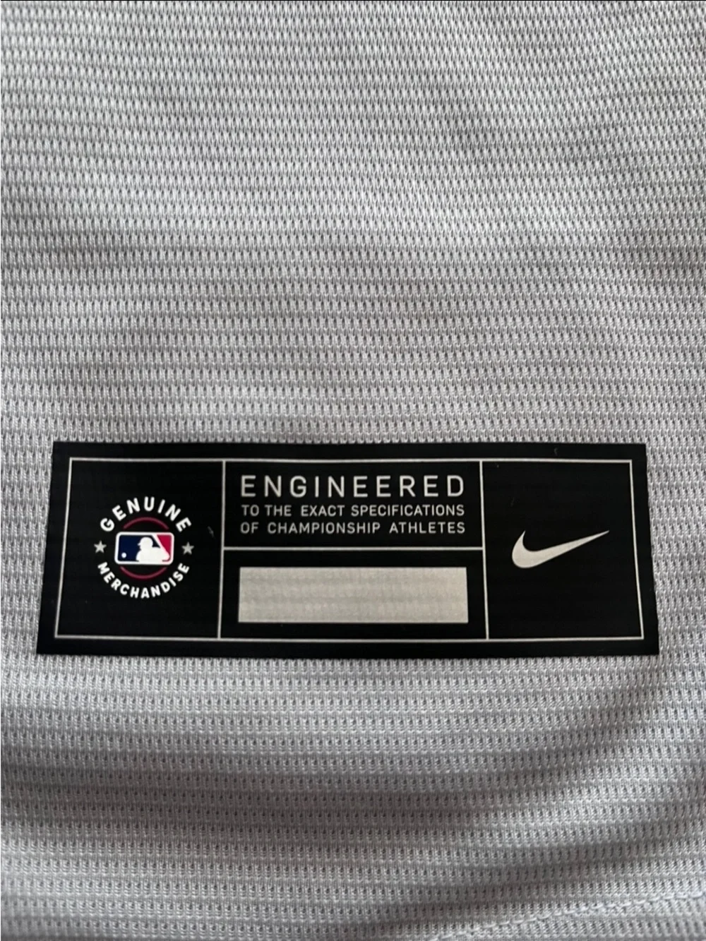 Nike Gray and Blue Dodgers Button-Up Jersey